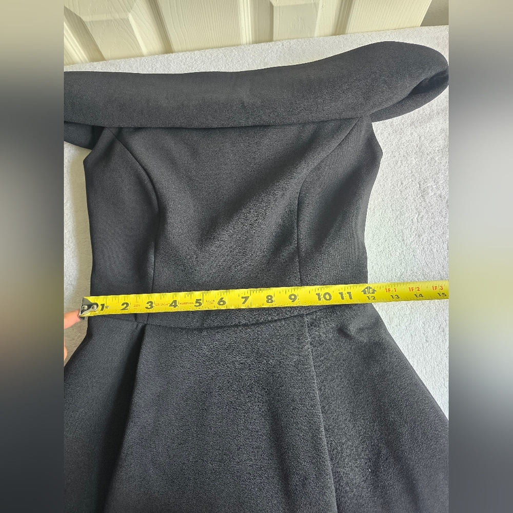 Nadine Merabi Harper Black Mini Dress Size XS - Picture 11 of 16